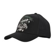 Mesh Trucker Cap Zwart Ed Hardy , Black , Heren