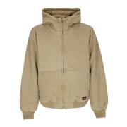 Canvas Waterafstotende Hoodie Jas Element , Beige , Heren