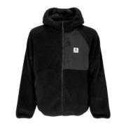 Omkeerbare Sherpa Jas met Capuchon Element , Black , Heren