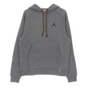 Jumpman Fleece Pullover Hoodie Jordan , Gray , Heren