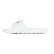 Flexibele Slide Slippers Wit/Zwart/Wit Nike , White , Dames