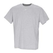 Essentials Tee Dk Gray Heather/Wit Nike , Gray , Heren