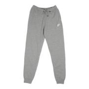 Essential Fleece Tracksuit Pants Nike , Gray , Dames