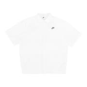 Club Venice Korte Mouw Shirt Nike , White , Heren