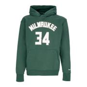 Giannis Antetokounmpo NBA Fleece Hoodie Nike , Green , Heren