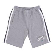 Retro Fleece Short Sportswear Broek Nike , Gray , Heren