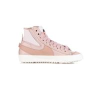 Jumbo Roze High-Top Sneaker Nike , Pink , Dames