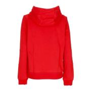 Sportswear Club Fleece Hoodie Rood/Wit Nike , Red , Unisex