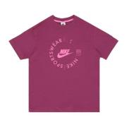 Rosewood Utility Tee Korte Mouw T-shirt Nike , Pink , Dames