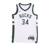 Giannis Antetokounmpo Swingman Tank Top Nike , White , Heren