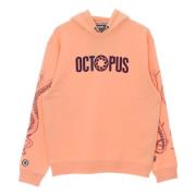 Lichtgewicht capuchontrui met logo Octopus , Orange , Heren