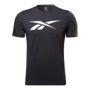 Vector Tee - Stijlvol en Trendy Shirt Reebok , Black , Heren