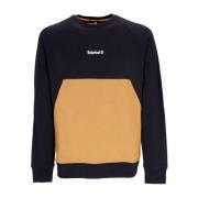 Zwarte Crewneck Sweatshirt CutSew Stijl Timberland , Black , Heren