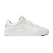 Ecru Low Top Sneakers Tommy Hilfiger , White , Heren