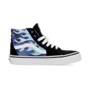 Vlamprint Hoge Top Sneaker Vans , Black , Unisex