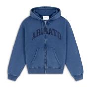 Link Zip-Up Hoodie Axel Arigato , Blue , Heren