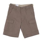 Cargo Shorts met Zakken en Verstelbare Taille Carhartt Wip , Brown , H...