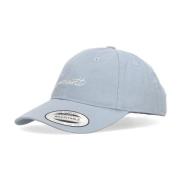 Frosted Blue Gebogen Klep Pet Carhartt Wip , Blue , Heren