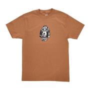 Klassiek Bruin Heren T-shirt Obey , Brown , Heren