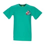 Groene Dirty Pool Tee Korte Mouw HUF , Green , Heren