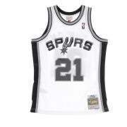 Tim Duncan NBA Swingman Tank Top Mitchell & Ness , White , Heren