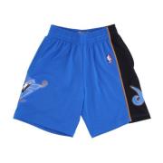 NBA Swingman Basketball Shorts Mitchell & Ness , Blue , Heren