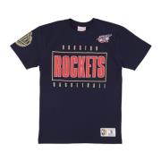 Houston Rockets Vintage Logo Tee Mitchell & Ness , Multicolor , Heren