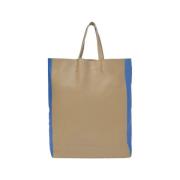 Pre-owned Leather celine-bags Celine Vintage , Beige , Dames