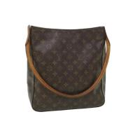 Pre-owned Canvas louis-vuitton-bags Louis Vuitton Vintage , Brown , Da...