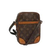 Pre-owned Canvas louis-vuitton-bags Louis Vuitton Vintage , Brown , Da...