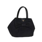 Pre-owned Nylon handbags Prada Vintage , Black , Dames