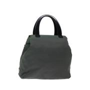 Pre-owned Nylon handbags Prada Vintage , Green , Dames