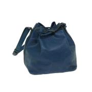 Pre-owned Leather louis-vuitton-bags Louis Vuitton Vintage , Blue , Da...