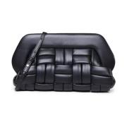 Ecoleather Zwarte Tas met Magnetische Sluiting THEMOIRè , Black , Dame...