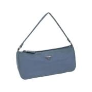 Pre-owned Nylon prada-bags Prada Vintage , Blue , Dames