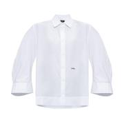 Trendy Men's Shirt Dsquared2 , White , Dames