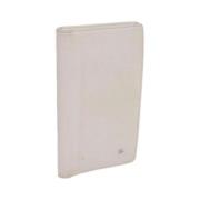 Pre-owned Leather wallets Chanel Vintage , White , Dames