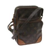 Pre-owned Canvas louis-vuitton-bags Louis Vuitton Vintage , Brown , Da...