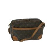 Pre-owned Canvas louis-vuitton-bags Louis Vuitton Vintage , Brown , Da...