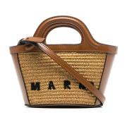 Bruine Tropicalia Zomer Tas Marni , Brown , Dames