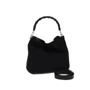 Pre-owned Nylon handbags Gucci Vintage , Black , Dames