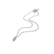 Pre-owned White Gold necklaces Hermès Vintage , White , Dames