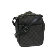 Pre-owned Canvas gucci-bags Gucci Vintage , Gray , Dames