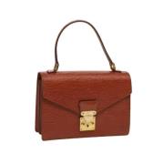 Pre-owned Leather louis-vuitton-bags Louis Vuitton Vintage , Brown , D...