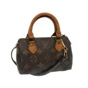 Pre-owned Canvas louis-vuitton-bags Louis Vuitton Vintage , Brown , Da...