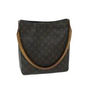 Pre-owned Canvas louis-vuitton-bags Louis Vuitton Vintage , Brown , Da...