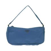 Pre-owned Nylon home-office Prada Vintage , Blue , Dames