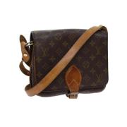 Pre-owned Canvas louis-vuitton-bags Louis Vuitton Vintage , Brown , Da...