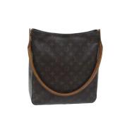 Pre-owned Canvas louis-vuitton-bags Louis Vuitton Vintage , Brown , Da...