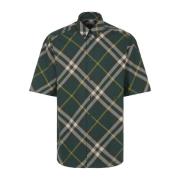 Ruiter Ridder Check Shirt Burberry , Green , Heren